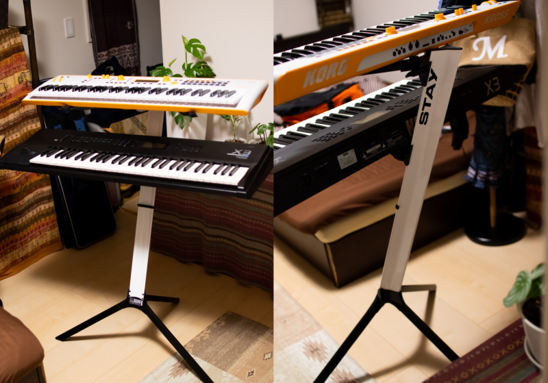 キーボードスタンド STAY SLIM 1100を買った。 | HIRO-M CAFE
