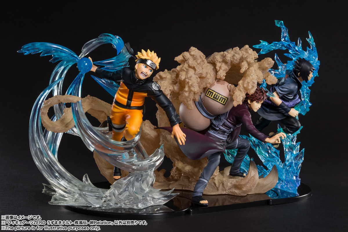 NARUTO-ナルト- フィギュア 30個 NARUTO -ナルト- 疾風伝」360度ナルト