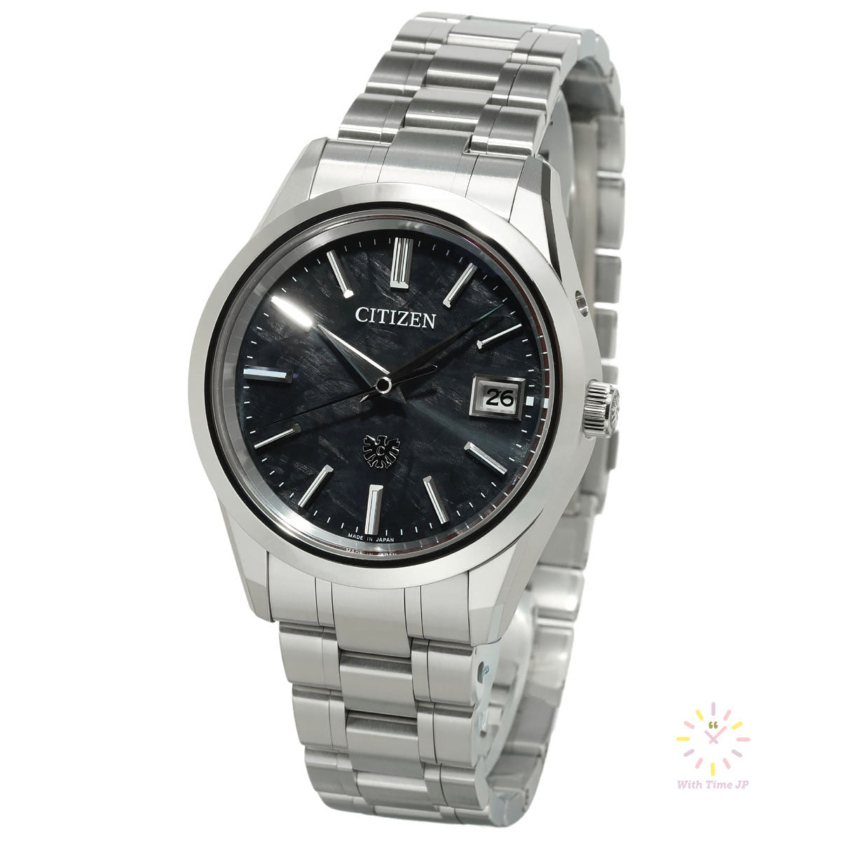 The Citizen High Precision Eco-Drive AQ4100-57E Metallic painted