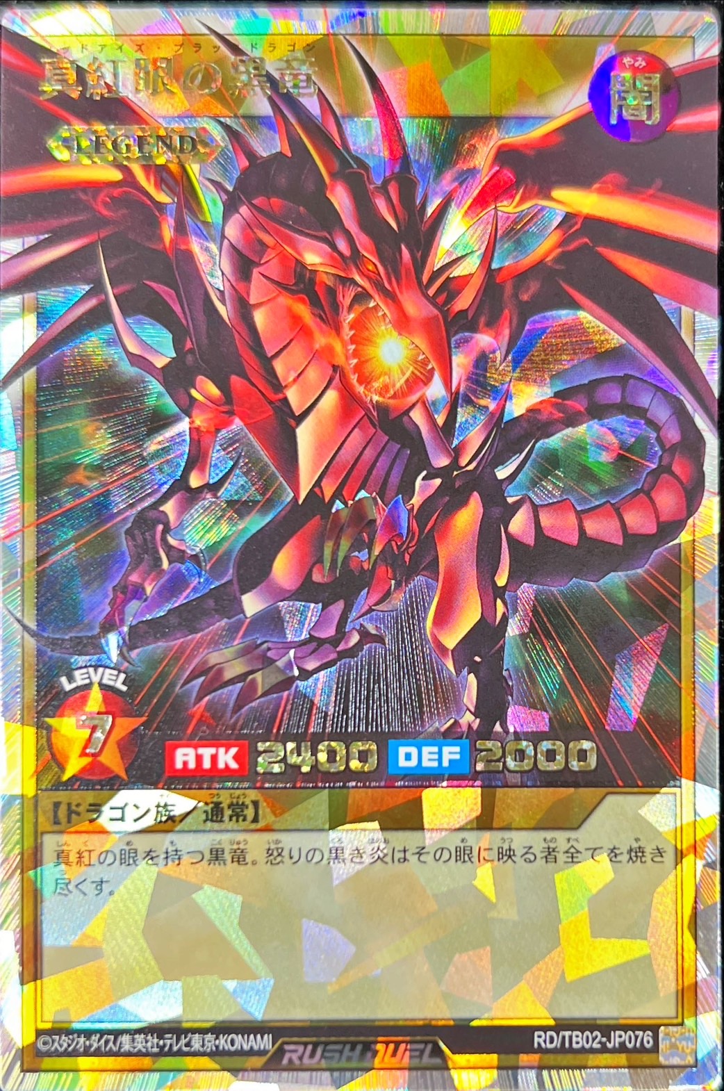 遊戯王 真紅眼の黒竜 親知らず レリーフ アルティメット 遊戯王 真紅眼