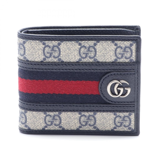 グッチ GUCCI オフィディア 折り財布 シェリーライン