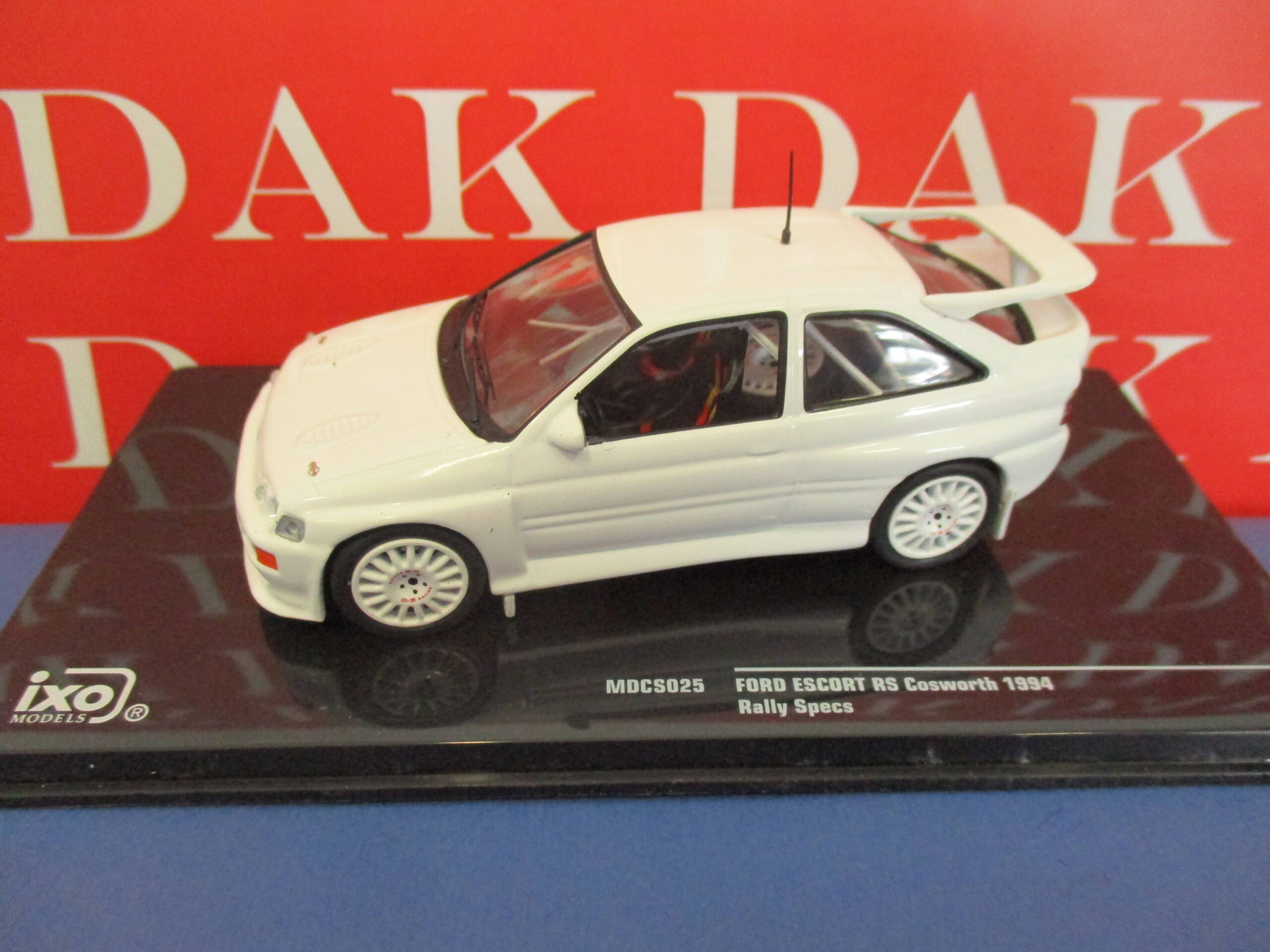 Die cast 1/43 Modellino Auto Ford Escort RS Cosworth 1994 Rally