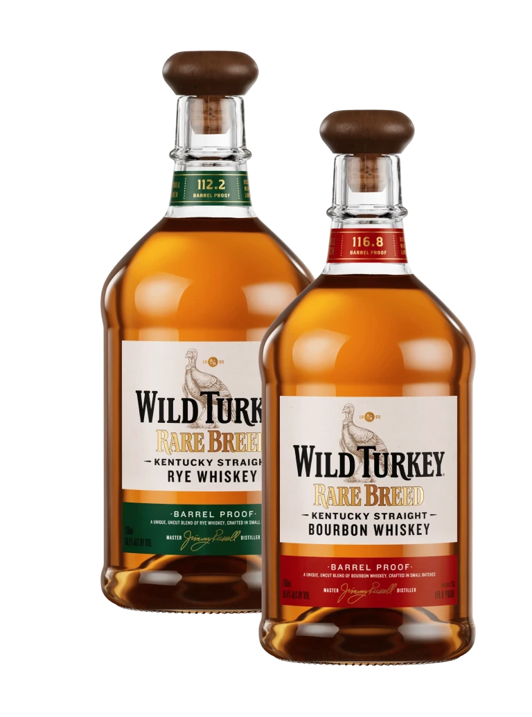 Rare Breed Bundle: Craft Bourbon & Rye Whiskey | Wild Turkey