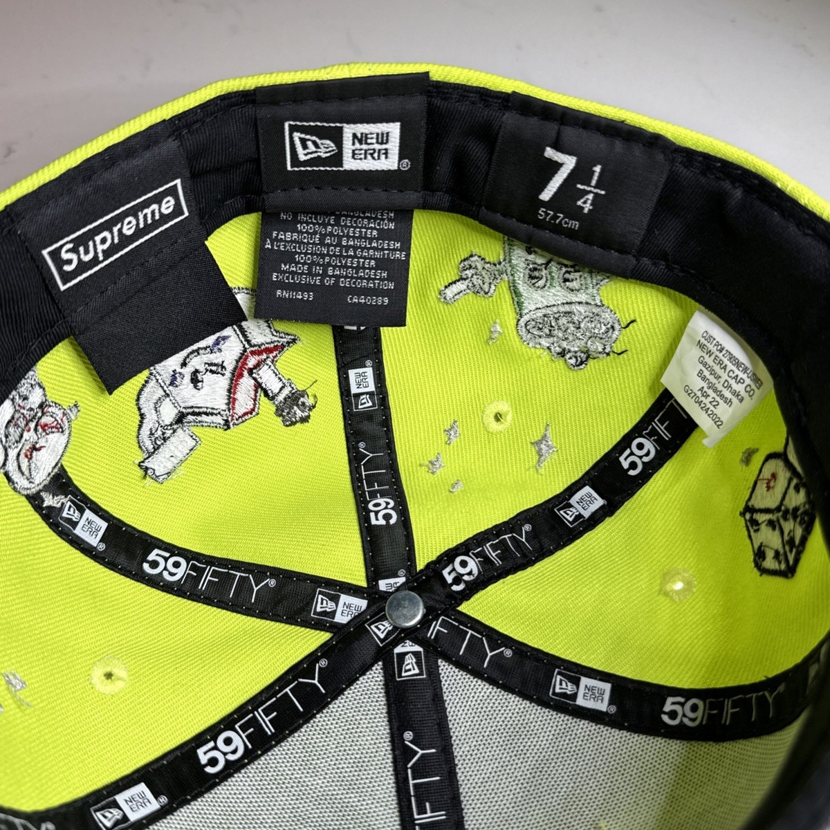 美品 NEW ERA 59FIFTY supreme 28th Supreme x New Era 59FIFTY Fitted