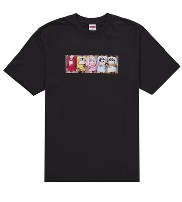 Supreme Girls Tee Shirt Black FW25 Size Men's XL Brand New Sealed