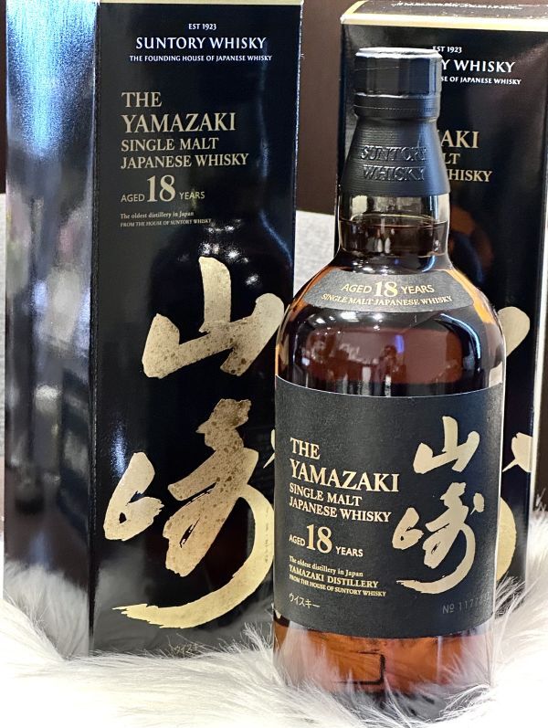 サントリー山崎18年空瓶6本セット カートン＆ダンボールセット商品 山崎18