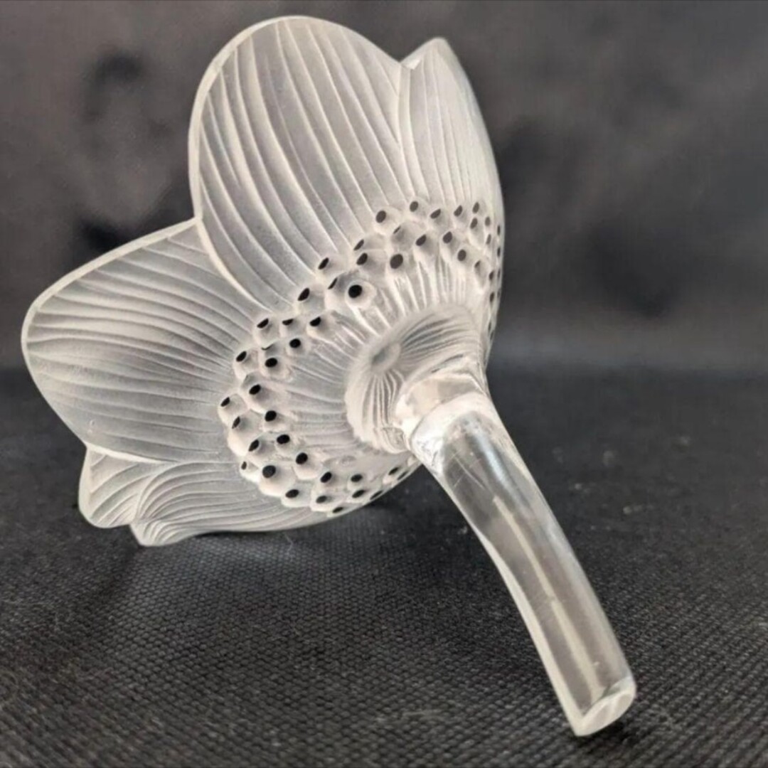 LALIQUE - 美品 刻印 Lalique ルネ・ラリック アネモネ ペーパー