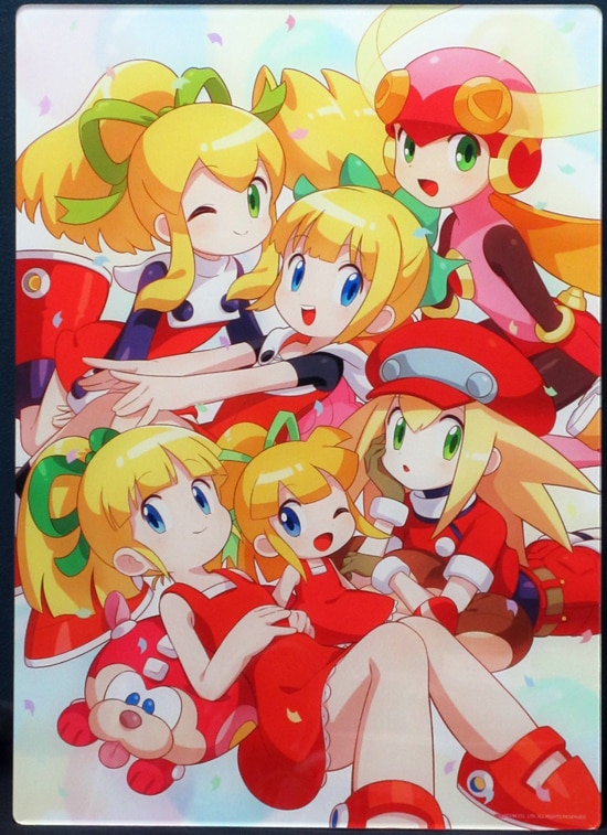 ロックマン ロールちゃん ジークレーアクリルアート イーカプコン限定
