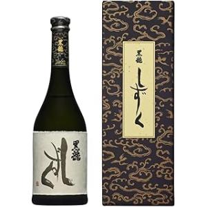 黒龍 黒龍酒造 大吟醸 しずく 箱付き 2025年10月製造 720ml □要冷蔵