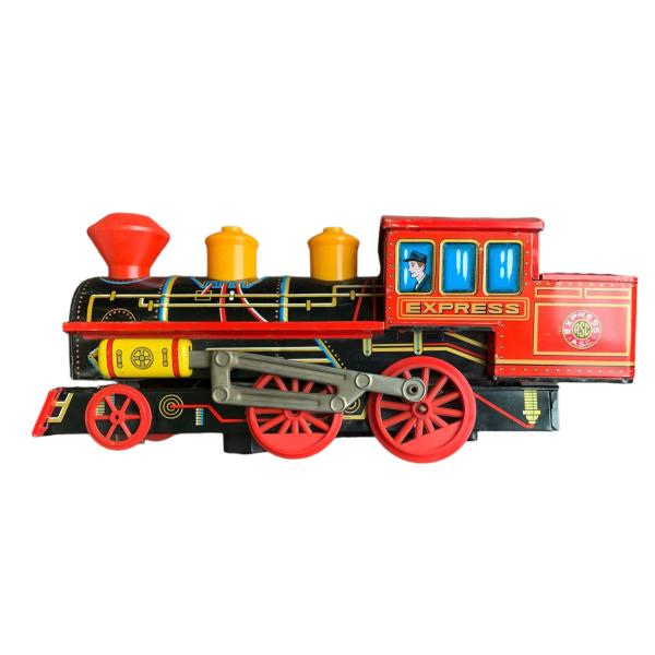 ブリキ蒸気機関車 EXPERESS 9511 日本製 ASC 昭和おもちゃ : Toys雑貨