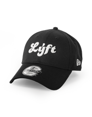 LÝFT × New Era 9Forty Old Logo - White