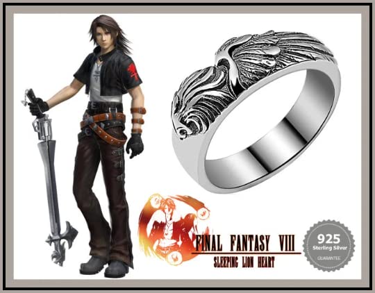 FINAL FANTASY VII Ⅷ 限定 スコールリング レザー キーケース FINAL
