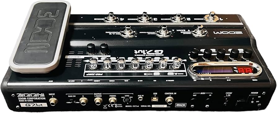 Amazon | ZOOM ギターエフェクツコンソール G7.1ut | ディストーション