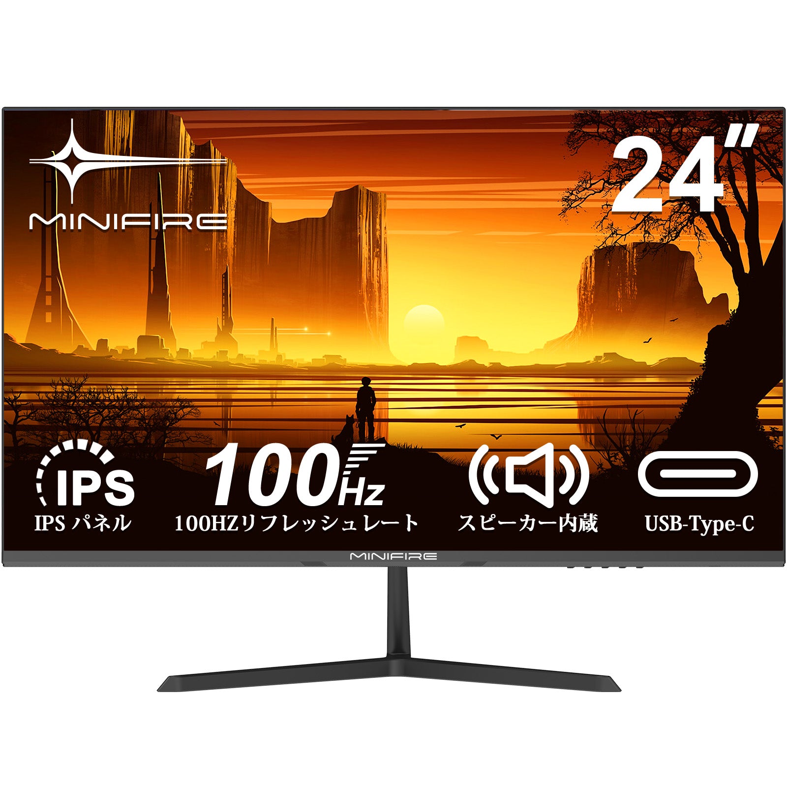 良い MINIFIRE 27インチ FHD IPS MF27X3A MINIFIRE MF27X3A 液晶