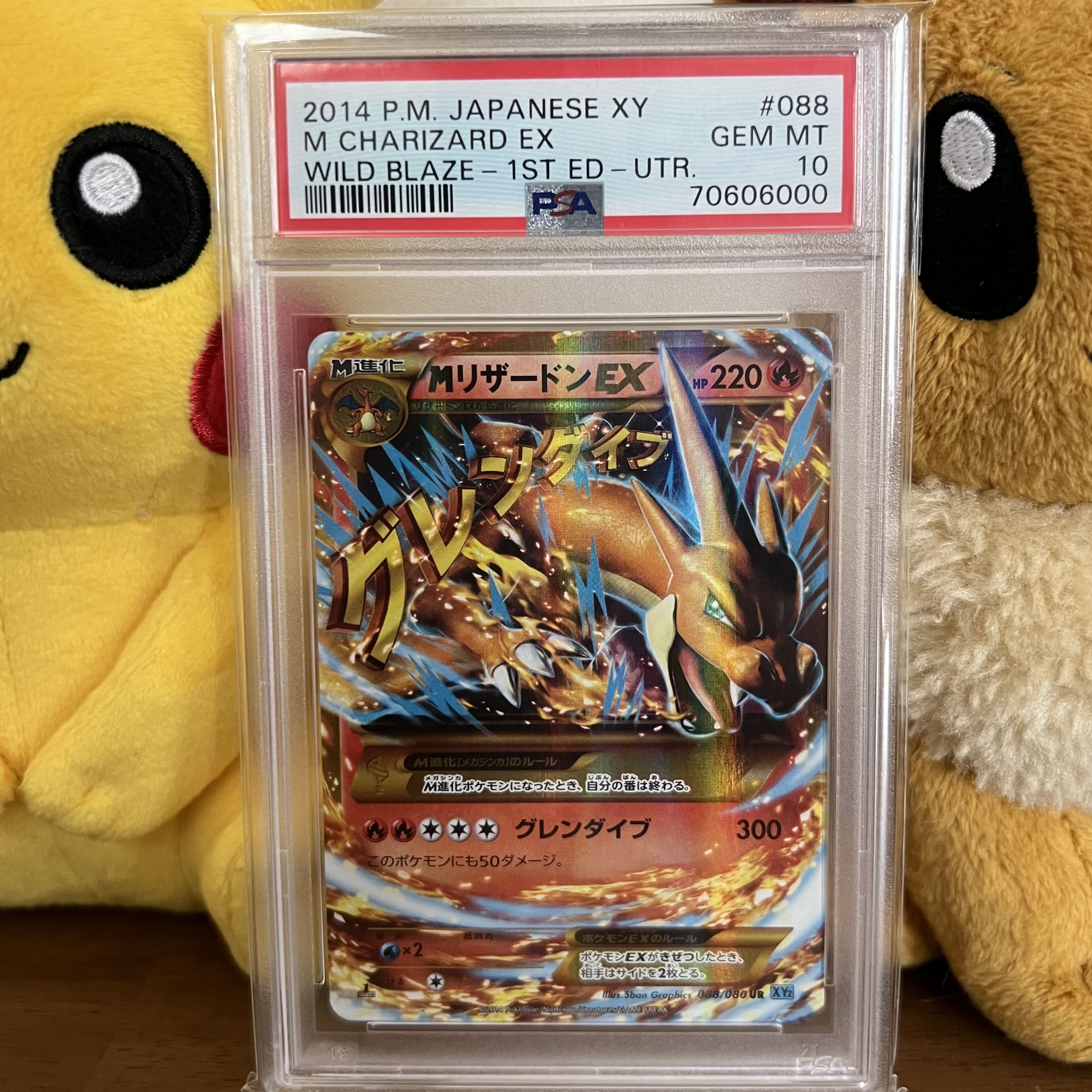 Mリザードンex RR psa10 メガリザードンY MリザードンEX psa10 RR 連番