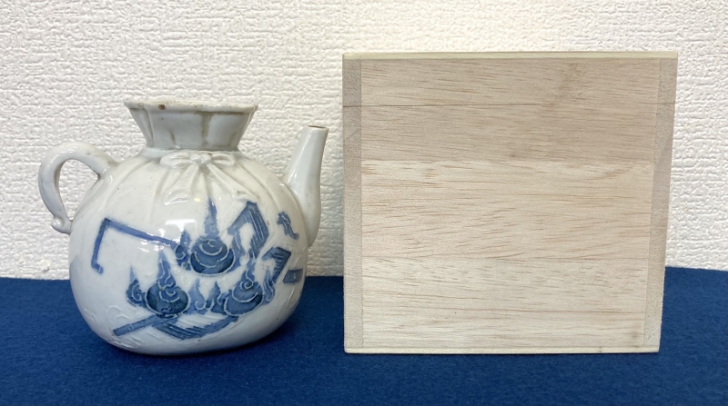 平戸焼 伊万里焼 水注 染付：茶道 華道|サムライオークション
