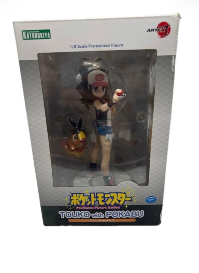ポケモン　コトブキヤ　トウコ　ポカブ　フィギュア ARTFX J トウコ with ポカブ｜『ポケットモンスター』シリーズ