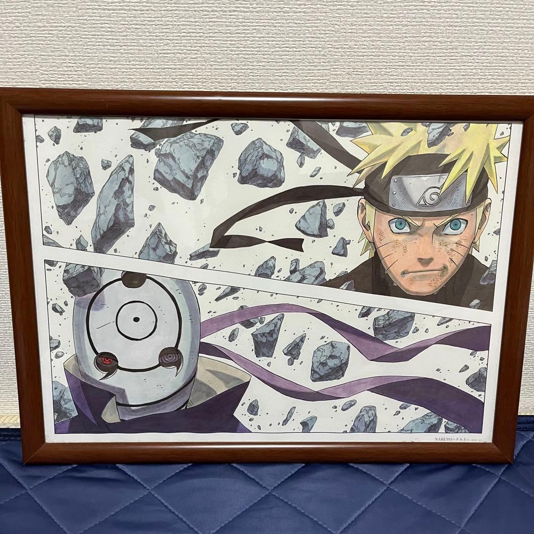 ナルト NARUTO うちはオビト　複製原画/複製原稿 ナルト NARUTO うちはオビト 複製原画/複製原稿