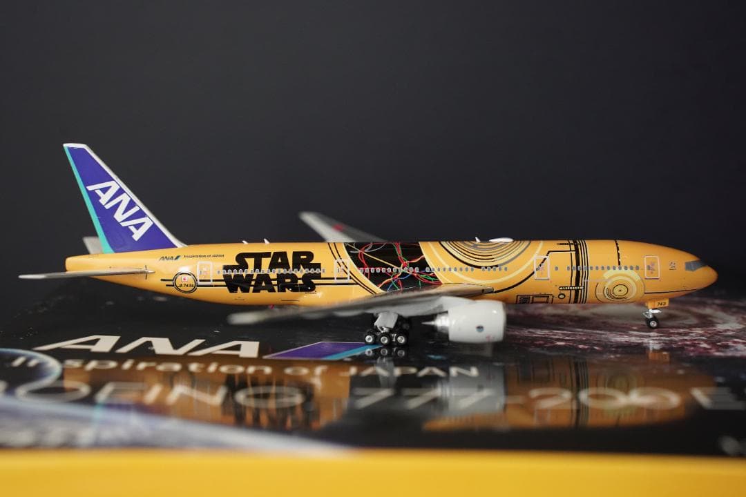 Phoenix ANA B777-200ER スター・ウォーズ塗装 JA743A 皆さん、おはようございます😊 ⁡ 今日で、ANA JA743A B777-200ER