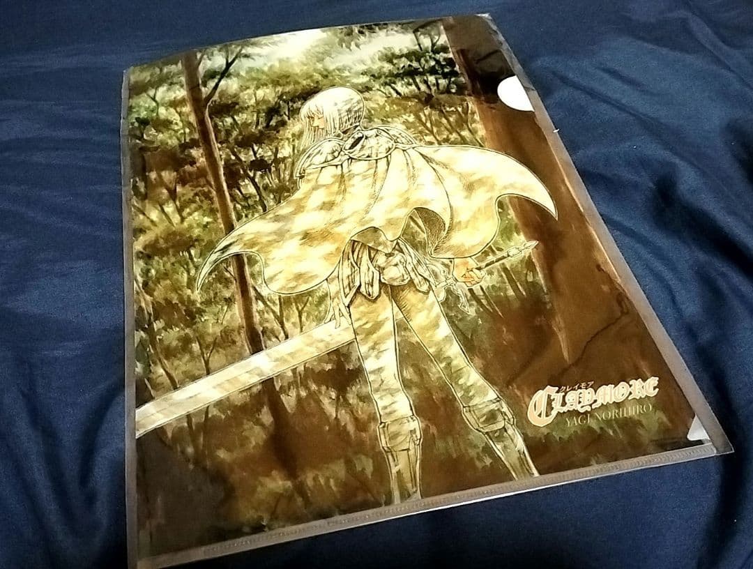 CLAYMORE クレイモア クリアファイル 希少品 八木教広 ジャンプ CLAYMORE クレイモア クリアファイル 希少品 八木教広 ジャンプ - メルカリ