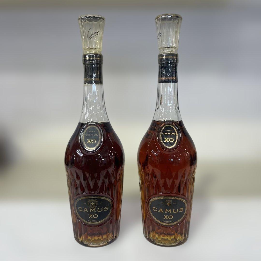 CAMUS XO カミュ ロングネック ブランデー 700ml 2本セット sakehonpotauemon_4882