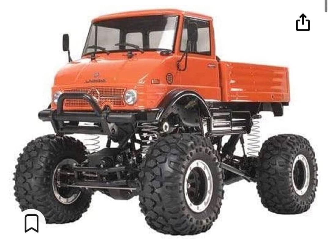 タミヤ　ウニモグ タミヤ 電動RCカーシリーズ 1/10RC メルセデス・ベンツ ウニモグ 406