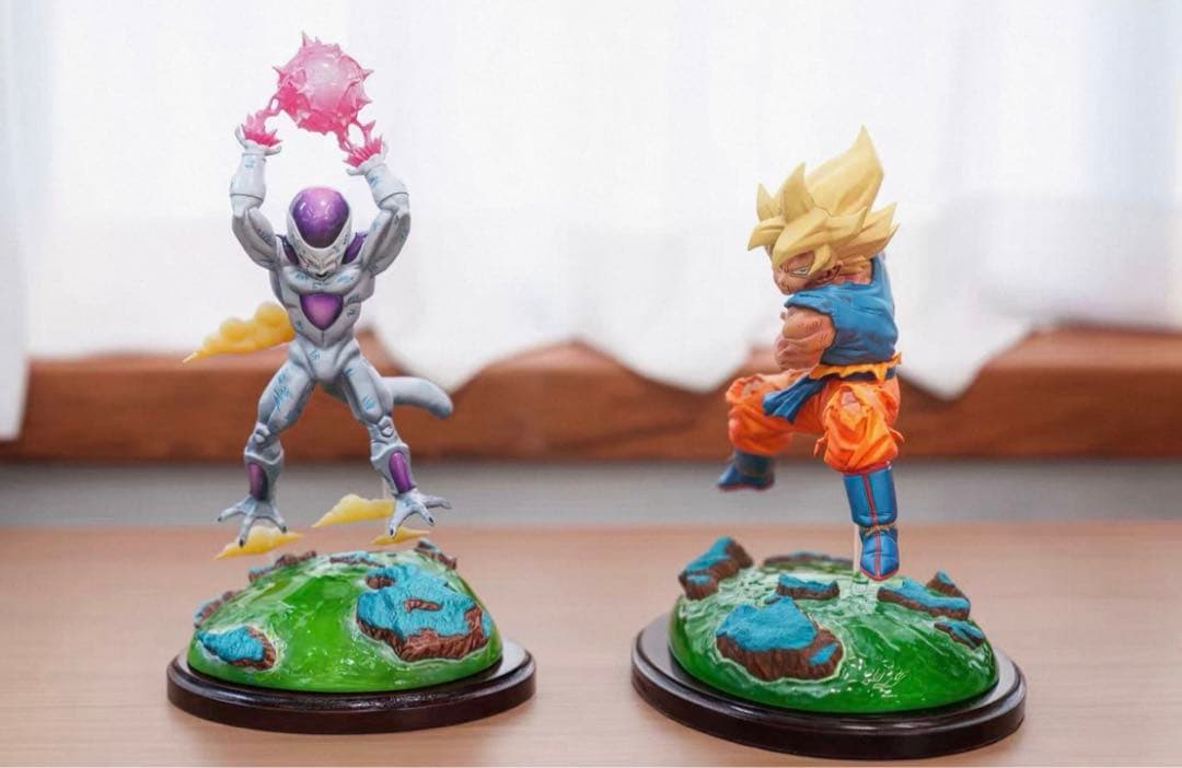 ドラゴンボール 孫悟空 フリーザ フィギュア ガレージキット ドラゴンボール ガレージキット 孫悟空 フィギュア ベジータ フリーザ