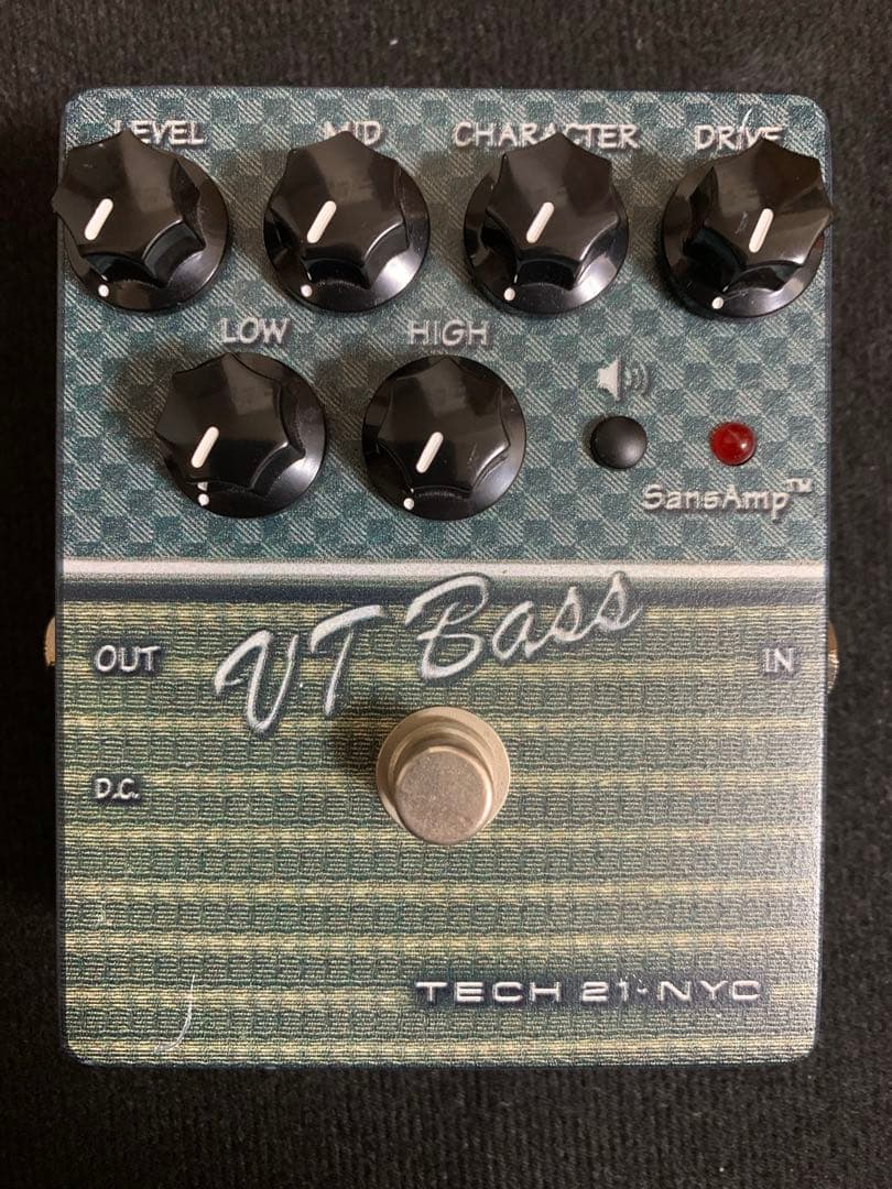 TECH21 VT bass 美品　ACアダプター付 Tech21 テック21 Sans Amp VT Bass DI 送料無料! | ワタナベ楽器店