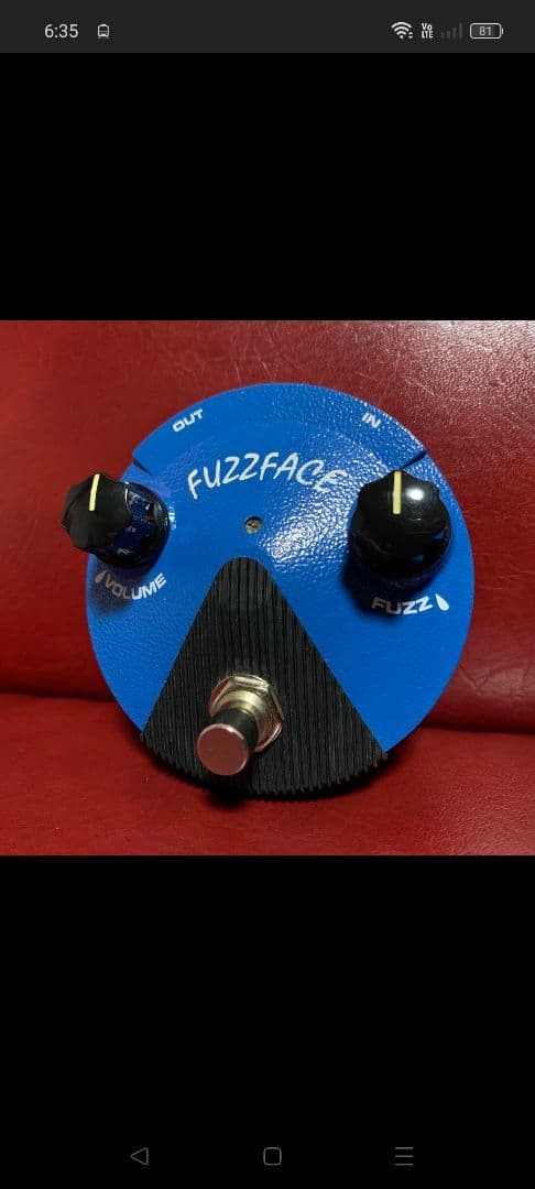 ★良音!シリコンファズ★ FFM1 SILICON FUZZ FACE MINI SILICON FUZZ FACE® MINI DISTORTION - Dunlop