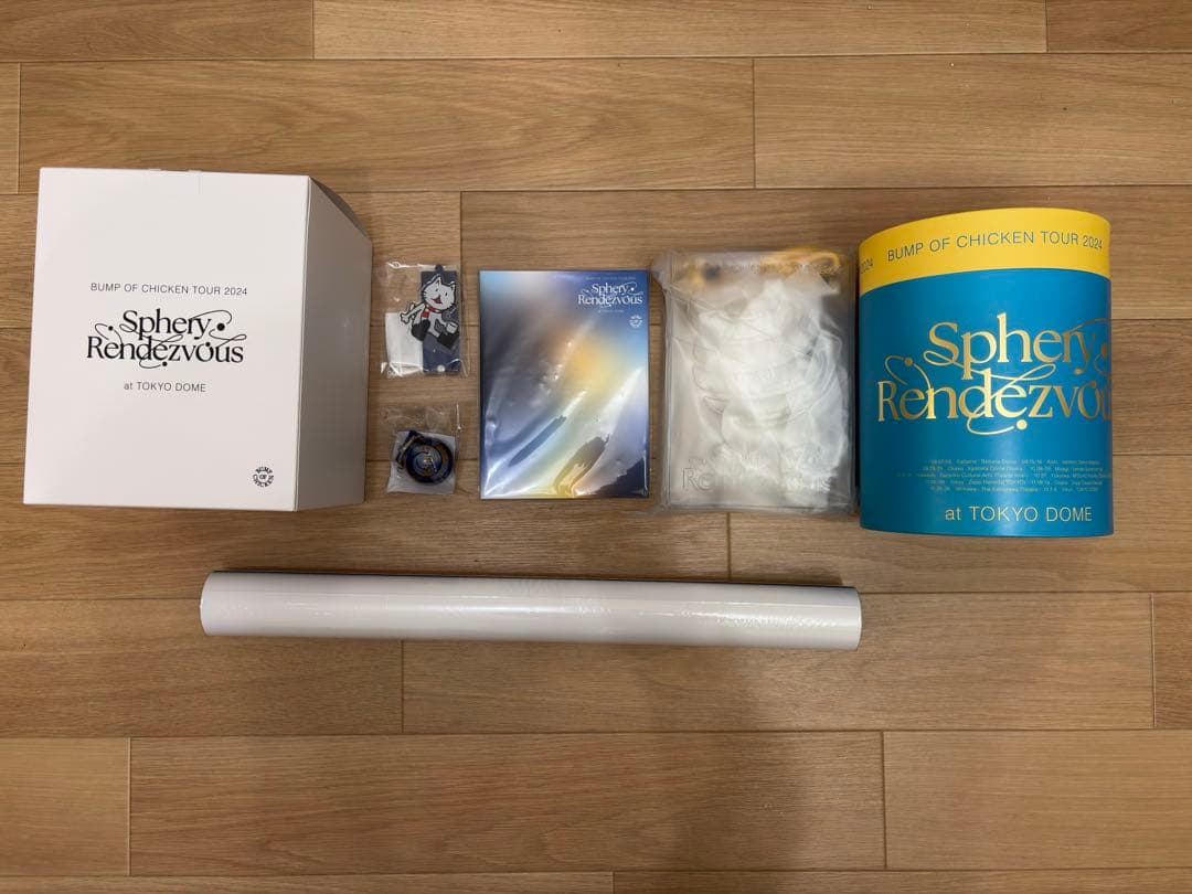 SpheryRendezvousグッズ　BUMP OF CHICKEN BUMP OF CHICKEN、ライブ映像作品『Sphery Rendezvous』限定盤の展開図