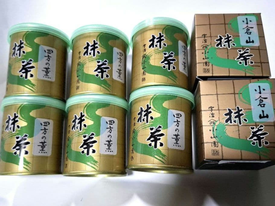 山政小山園　抹茶 30g×8個(四方の薫、小倉山) 楽天市場】山政小山園 抹茶 MATCHA powdered green tea四方の薫(よもの