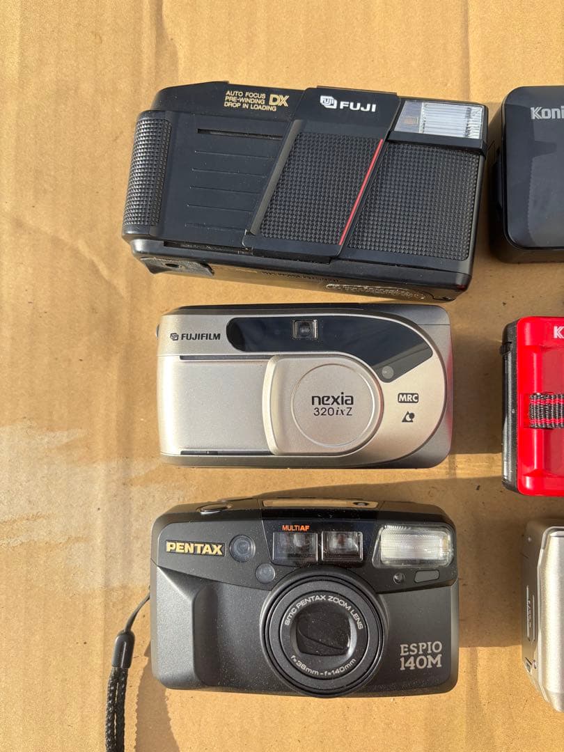 コンパクトフィルムカメラ6点セット まとめ ○ジャンク品