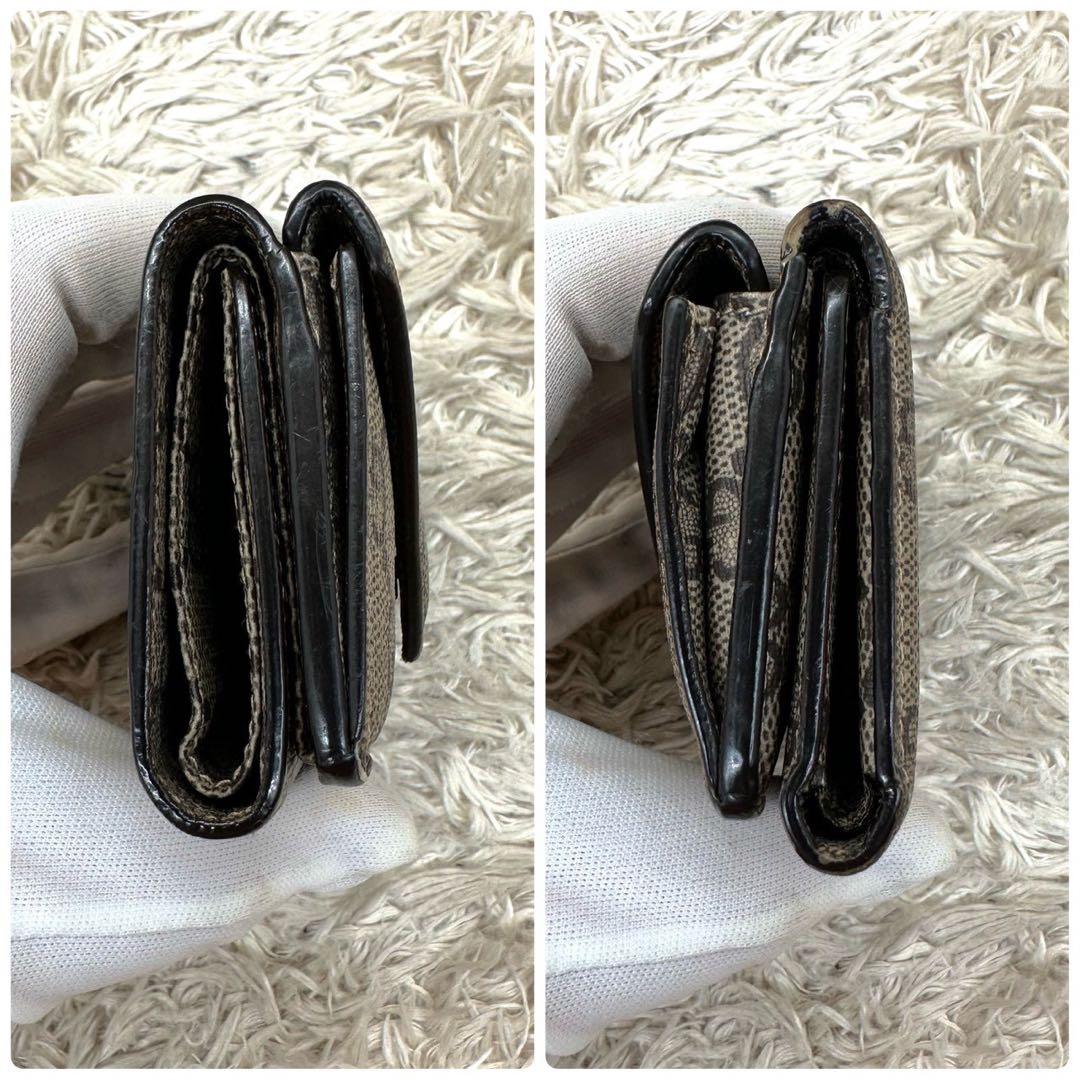 美品】グッチ バレンシアガ 三つ折財布 コラボ ベージュ スプリーム