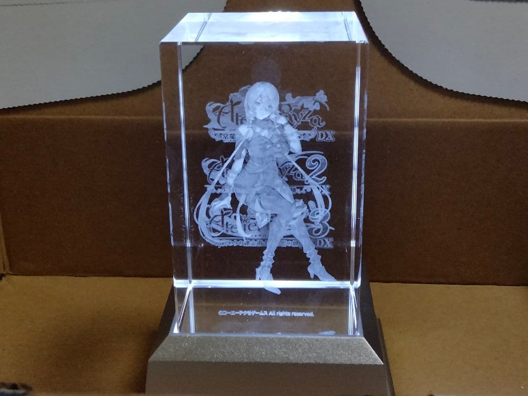 収*癖様 ライザのアトリエ 秘密トリロジー エビテン限定 リラ 3Dクリスタル