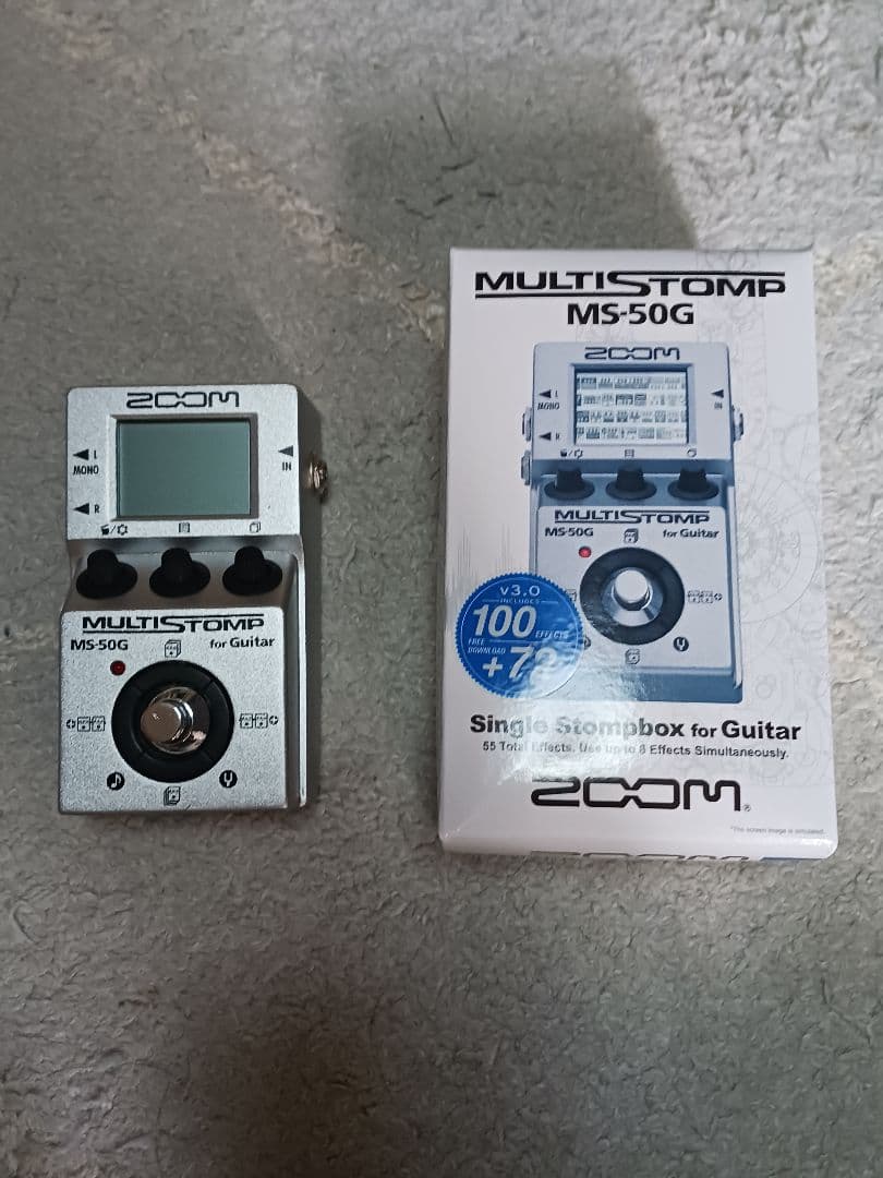 （改）ZOOM MS-50G for Guitar Amazon.com: Zoom MS-50G+ MultiStomp Guitar Effects Pedal, Single
