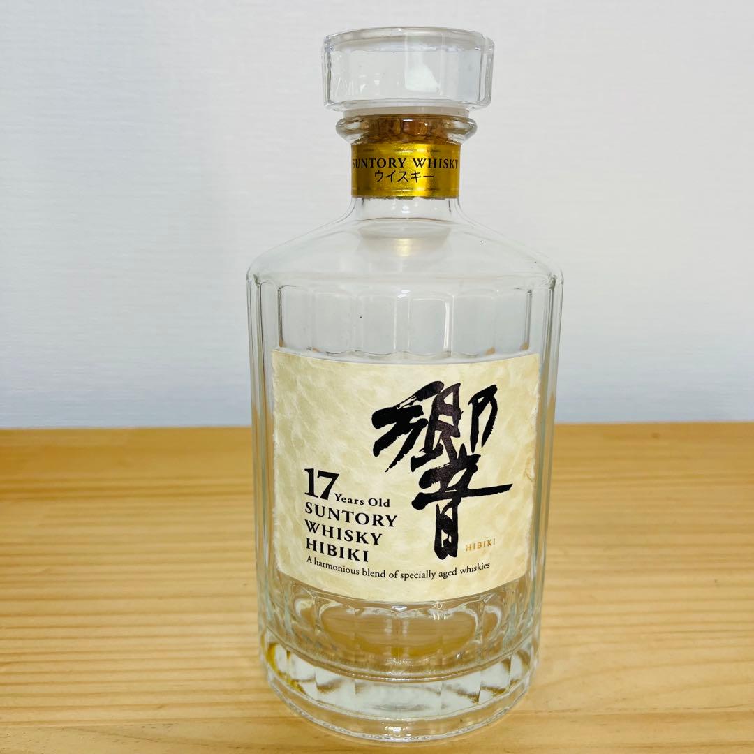 空き瓶 響 17年 6本セット 700ml 未洗浄 響17年 空瓶