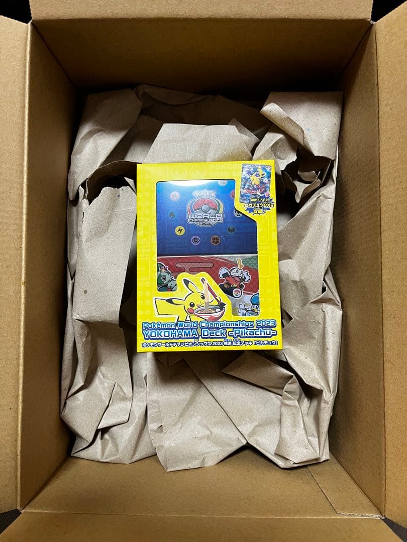 横浜記念デッキ ピカチュウWCS2023横浜 ポケモンカード ポケモンワールドチャンピオンシップス2023横浜 記念デッキ