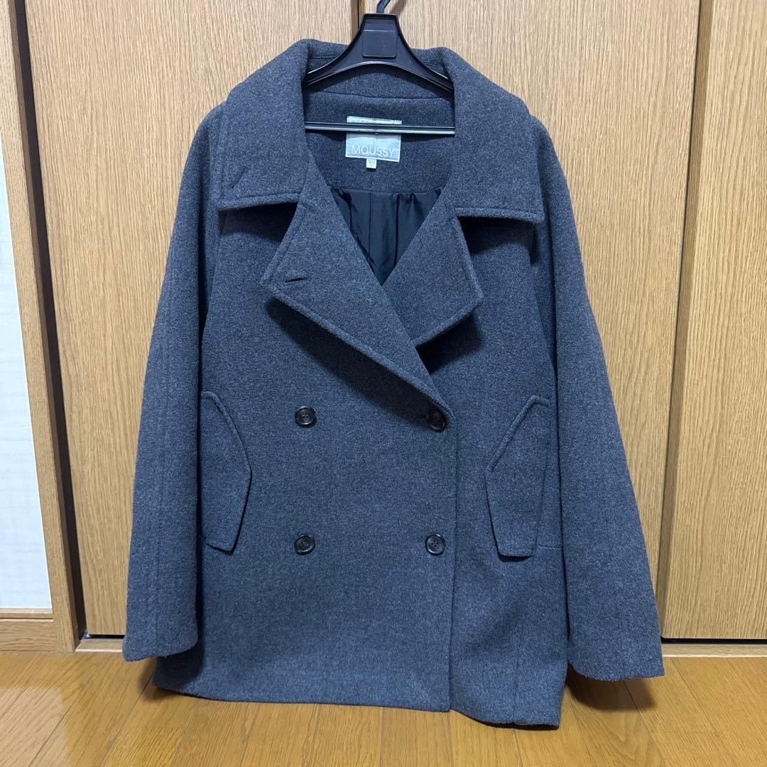 MOUSSY DOUBLE BREASTED MID コート - メルカリ
