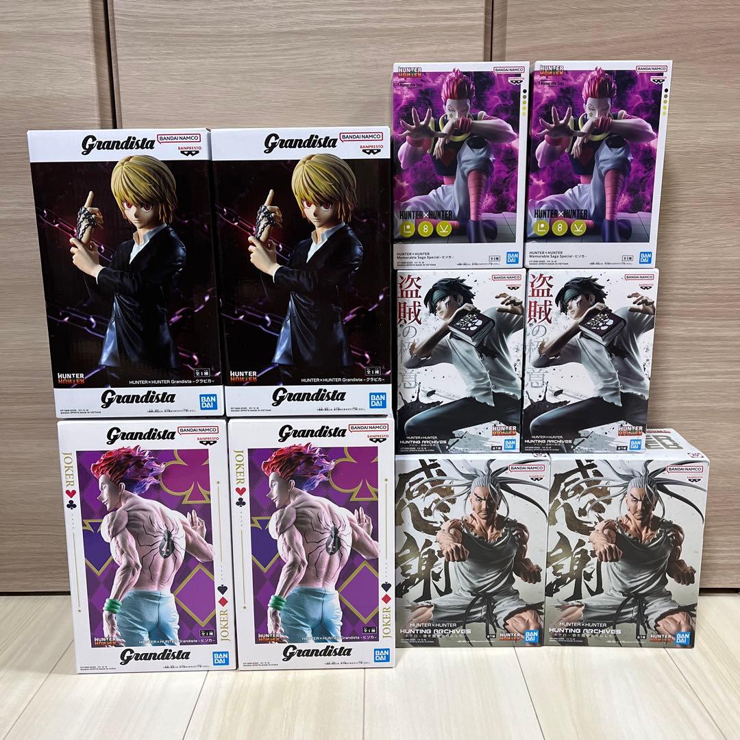 ハンターハンター　HUNTER×HUNTER フィギュア　まとめ売り　10点 HUNTER × HUNTER フィギュア 10体セット まとめ売り