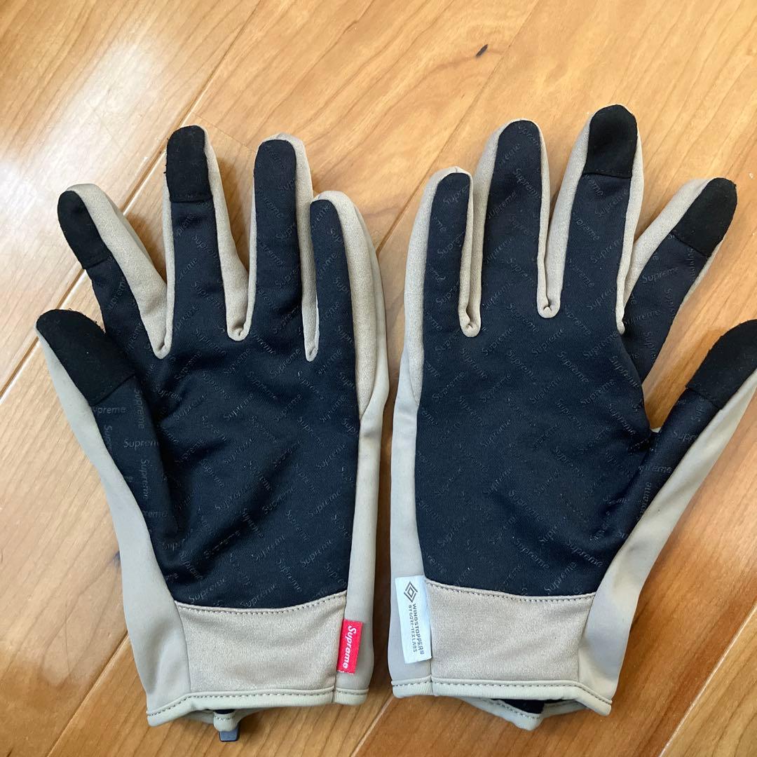 XLサイズ24fw Supreme WINDSTOPPER Zip Gloves - メルカリ