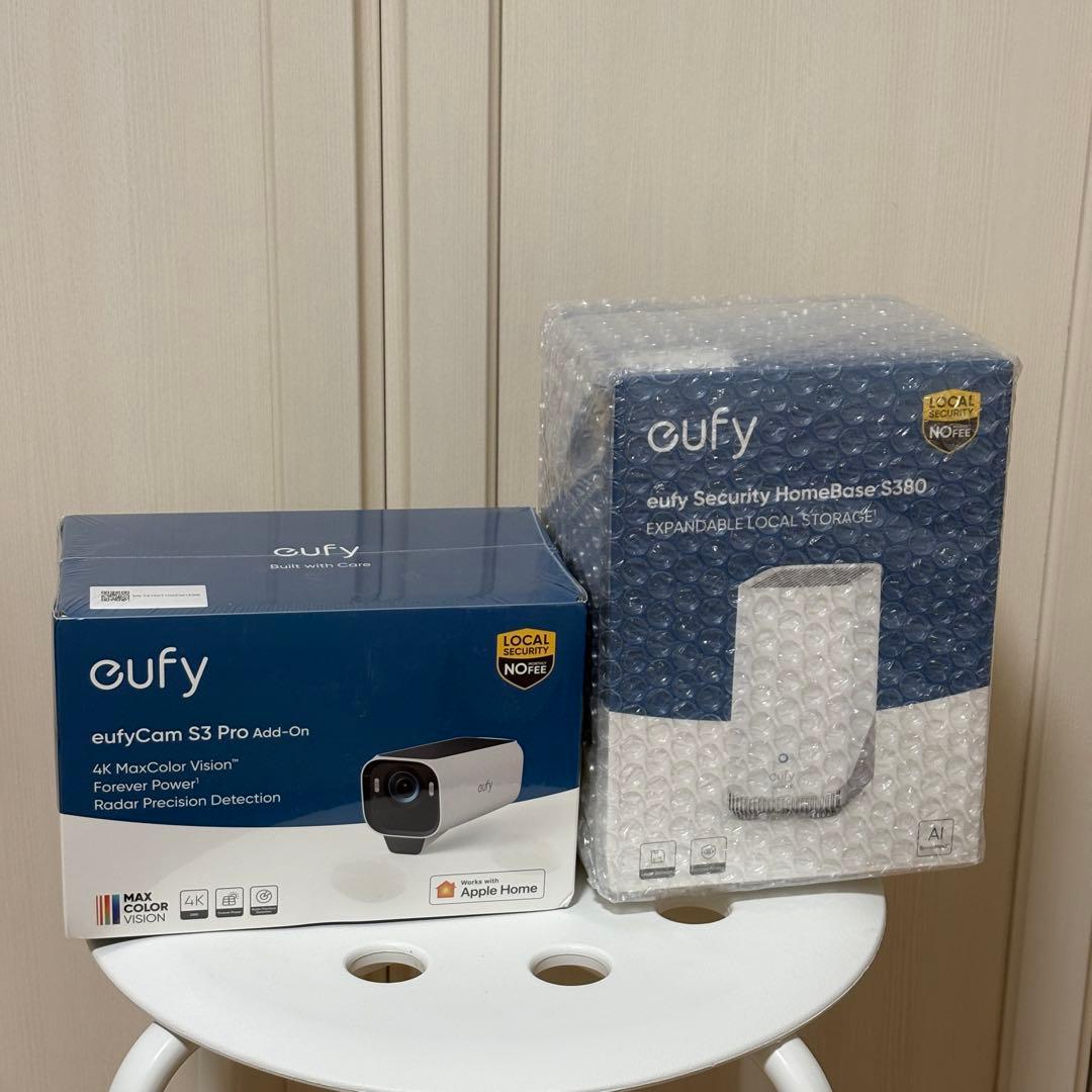 防犯カメラ Eufy Cam S3 Pro + Base S380 Amazon.com : eufy Security eufyCam S3 Pro Add-on Cam, Solar Camera