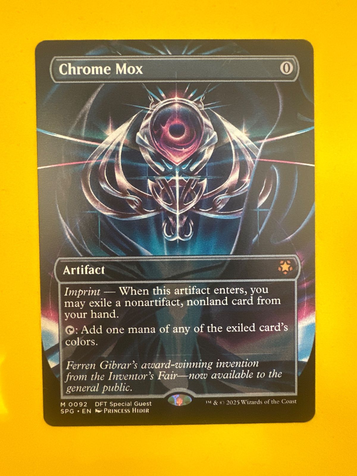 foil 金属モックス 英1枚 初版「MRD」金属モックス⁄Chrome Mox 英語1枚