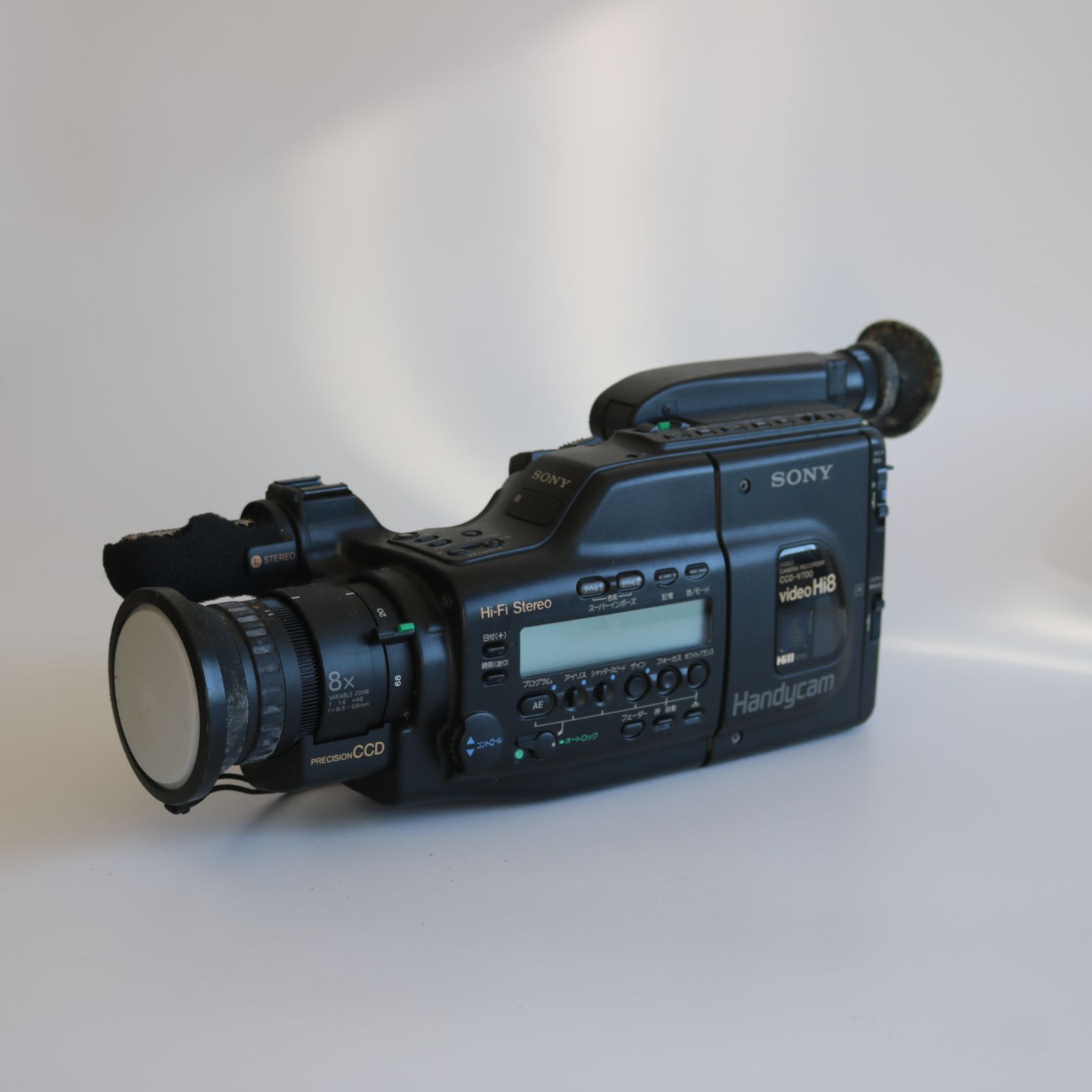 可動品 SONY Hi8 ビデオカメラ SONY】ソニー ビデオカメラ CCD-V700